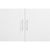 image:imageVEVOR Laundry Room Wall Cabinet 2Tier Wall Mounted Hanging Cabinet with Adjustable Shelf Cupboard Storage with 2 Doors for Kitchen Bathroom Laundry 118 x 236 x 236 in D x W x H White2 Doors