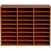 image:imageVEVOR Literature Organizers 36 Compartments Office Mailbox with Adjustable Shelves Wood Literature Sorter 393x12x268 inches for Office Home Classroom Mailrooms Organization EPA Certified BrownBrown