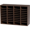 image:imageVEVOR Literature Organizers 36 Compartments Office Mailbox with Adjustable Shelves Wood Literature Sorter 393x12x268 inches for Office Home Classroom Mailrooms Organization EPA Certified BrownBrown