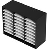 image:imageVEVOR Literature Organizers 36 Compartments Office Mailbox with Adjustable Shelves Wood Literature Sorter 393x12x268 inches for Office Home Classroom Mailrooms Organization EPA Certified BrownBlack