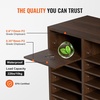image:imageVEVOR Literature Organizers 36 Compartments Office Mailbox with Adjustable Shelves Wood Literature Sorter 393x12x268 inches for Office Home Classroom Mailrooms Organization EPA Certified BrownBrown