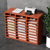 image:imageVEVOR Literature Organizers 36 Compartments Office Mailbox with Adjustable Shelves Wood Literature Sorter 393x12x268 inches for Office Home Classroom Mailrooms Organization EPA Certified BrownBrown
