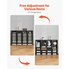 image:imageVEVOR Literature Organizers 36 Compartments Office Mailbox with Adjustable Shelves Wood Literature Sorter 393x12x268 inches for Office Home Classroom Mailrooms Organization EPA Certified BrownDark Grey