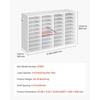 image:imageVEVOR Literature Organizers 36 Compartments Office Mailbox with Adjustable Shelves Wood Literature Sorter 393x12x268 inches for Office Home Classroom Mailrooms Organization EPA Certified BrownWhite