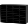 image:imageVEVOR Literature Organizers 36 Compartments Office Mailbox with Adjustable Shelves Wood Literature Sorter 393x12x268 inches for Office Home Classroom Mailrooms Organization EPA Certified BrownBlack