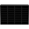 image:imageVEVOR Literature Organizers 36 Compartments Office Mailbox with Adjustable Shelves Wood Literature Sorter 393x12x268 inches for Office Home Classroom Mailrooms Organization EPA Certified BrownBlack
