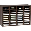 image:imageVEVOR Literature Organizers 36 Compartments Office Mailbox with Adjustable Shelves Wood Literature Sorter 393x12x268 inches for Office Home Classroom Mailrooms Organization EPA Certified BrownBrown