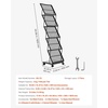image:imageVEVOR Literature Rack 6 Pockets Pop up Aluminum Magazine Rack Lightweight Catalog Holder Stand wCarrying Bag for Living Room Hotel Trade Show Exhibition Office5 Pockets