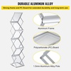 image:imageVEVOR Literature Rack 6 Pockets Pop up Aluminum Magazine Rack Lightweight Catalog Holder Stand wCarrying Bag for Living Room Hotel Trade Show Exhibition Office6 Pockets