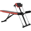 image:imageVEVOR MultiFunctional Weight Bench for Full Body Workout Roman Chair Hyperextension Bench Adjustable amp Foldable Equipment for Back Arm Core Ab Workout Sit Up Exercise Machine for Home GymPull rope 770LB