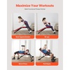 image:imageVEVOR MultiFunctional Weight Bench for Full Body Workout Roman Chair Hyperextension Bench Adjustable amp Foldable Equipment for Back Arm Core Ab Workout Sit Up Exercise Machine for Home GymPull rope 770LB