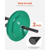 image:imageVEVOR MultiGrip Barbell 2inch 3 Positions Swiss Bar 550 LBS Capacity Heavy Duty Swiss Barbell Training Equipment with 2 Collars and Knurled Grips for Home Gym Support Pressing Lifting Curls