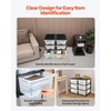 image:imageVEVOR Plastic Storage Drawers 2 Pack Storage Organizer Drawer 6 Drawers Closet Organization and Storage Dividers Dresser Organizer Clear Bins for Office Supplies Craft Rooms Classrooms and Home6 Drawers