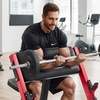 image:imageVEVOR Preacher Curl Bench Strength Training Benches Max Load 660 LBS Home Gym Fitness Equipment Seated Arm Isolated Barbell Dumbbell Bicep Station Adjustable Weight Bench with Bar Holders