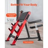 image:imageVEVOR Preacher Curl Bench Strength Training Benches Max Load 660 LBS Home Gym Fitness Equipment Seated Arm Isolated Barbell Dumbbell Bicep Station Adjustable Weight Bench with Bar Holders