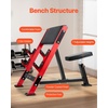 image:imageVEVOR Preacher Curl Bench Strength Training Benches Max Load 660 LBS Home Gym Fitness Equipment Seated Arm Isolated Barbell Dumbbell Bicep Station Adjustable Weight Bench with Bar Holders