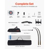 image:imageVEVOR Recurve Bow and Arrows Kit 60 inch Wooden Takedown Bows Right Handed Ergonomic Archery Recurve Bow Package Longbow for Outdoor Target Training Practice Hunting Beginners to Advanced50LB