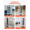 image:imageVEVOR Rotating Brochure Display Rack 30 Pockets Mesh Magazine Literature Display Stand Portable Floor Standing Magazine Rack Metal Newspaper Catalog Holders for Shop Exhibitions Office Trade Show14 x 14 x 6575 in