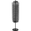 image:imageVEVOR Rotating Brochure Display Rack 30 Pockets Mesh Magazine Literature Display Stand Portable Floor Standing Magazine Rack Metal Newspaper Catalog Holders for Shop Exhibitions Office Trade Show14 x 14 x 6575 in