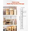 image:imageVEVOR Shelf Pilaster 363inch 8 Pack Adjustable Shelf Brackets Steel Mortise Mount Pilaster Strip Standards with 32 Screws Suitable for Wall Shelving System Cabinet Closet Organization39inch