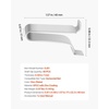 image:imageVEVOR Shelf Pilaster 363inch 8 Pack Adjustable Shelf Brackets Steel Mortise Mount Pilaster Strip Standards with 32 Screws Suitable for Wall Shelving System Cabinet Closet OrganizationHorizontal Brackets