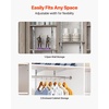 image:imageVEVOR Shelf Pilaster 363inch 8 Pack Adjustable Shelf Brackets Steel Mortise Mount Pilaster Strip Standards with 32 Screws Suitable for Wall Shelving System Cabinet Closet Organization39inch