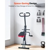 image:imageVEVOR Squat Machine Deep Squat Rowing Machine for Home Easy Setup amp Foldable Exercise Equipment Glute Trainer Machine with 12Gear Adjustable Resistance Glutes amp Leg Home Workout Machine