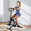 image:imageVEVOR Squat Machine Deep Squat Rowing Machine for Home Easy Setup amp Foldable Exercise Equipment Glute Trainer Machine with 12Gear Adjustable Resistance Glutes amp Leg Home Workout Machine