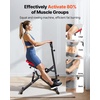 image:imageVEVOR Squat Machine Deep Squat Rowing Machine for Home Easy Setup amp Foldable Exercise Equipment Glute Trainer Machine with 12Gear Adjustable Resistance Glutes amp Leg Home Workout Machine