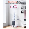 image:imageVEVOR Squat Machine Deep Squat Rowing Machine for Home Easy Setup amp Foldable Exercise Equipment Glute Trainer Machine with 23 HighStrength Resistance Bands Glutes amp Leg Home Workout Machine3 HighStrength Resistance Bands White