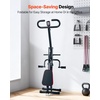 image:imageVEVOR Squat Machine Deep Squat Rowing Machine for Home Easy Setup amp Foldable Exercise Equipment Glute Trainer Machine with 23 HighStrength Resistance Bands Glutes amp Leg Home Workout Machine3 HighStrength Resistance Bands