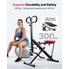 image:imageVEVOR Squat Machine Deep Squat Rowing Machine for Home Easy Setup amp Foldable Exercise Equipment Glute Trainer Machine with 23 HighStrength Resistance Bands Glutes amp Leg Home Workout Machine3 HighStrength Resistance Bands