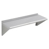 image:imageVEVOR Stainless Steel Wall Shelf 86 x 162 Pack with Backsplash Holds 44 lbs Ideal for Kitchen Bar Restaurant Home Hotel12 x 36