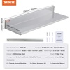 image:imageVEVOR Stainless Steel Wall Shelf 86 x 162 Pack with Backsplash Holds 44 lbs Ideal for Kitchen Bar Restaurant Home Hotel86 x 302PCS