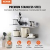 image:imageVEVOR Stainless Steel Wall Shelf 86 x 162 Pack with Backsplash Holds 44 lbs Ideal for Kitchen Bar Restaurant Home Hotel86 x 302PCS