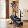 image:imageVEVOR Stair Stepper Machine LED Screen Continuous Climbing Machines Max Load 330 Lbs Stepping Climber for Home 15 Speed Levels 28168 StepsMinute Stepmill Exercise for Cardio Lower Body