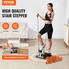 image:imageVEVOR Stair Stepper Mini Stepper for Exercise at Home Hydraulic Fitness Stepper with Resistance Bands Full Body Workout Cardio Equipment Stair ClimberAdjustable Stair Stepper