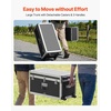 image:imageVEVOR Storage Trunk Set of 2 Wooden Suitcase Storage Boxes with Padlocks Large Trunk Includes Casters amp 3 Metal Handles Decorative Store Chest with Lids for Travel Apartment Dorm PinkBlack