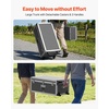 image:imageVEVOR Storage Trunk Set of 2 Wooden Suitcase Storage Boxes with Padlocks Large Trunk Includes Casters amp 3 Metal Handles Decorative Store Chest with Lids for Travel Apartment Dorm PinkGray