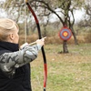 image:imageVEVOR Straw Archery Targets 20 Round Archery Target for Backyard Traditional Solid Straw RedStraw Target 5 Layers