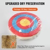 image:imageVEVOR Straw Archery Targets 20 Round Archery Target for Backyard Traditional Solid Straw RedStraw Target 5 Layers