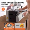 image:imageVEVOR Thermal Binding Machine 400 Sheets Capacity Hot Glue Binding Machine Thermal Book Binder 40mm Binding Thickness A3Short EdgeA4A5 Document3815 x 1854 x 1374 in