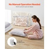 image:imageVEVOR Vacuum Storage Bags 15 Pack Space Saver Seal Bag3 Jumbo3 Large3 Medium3 Small3 Roll Compression Airtight Zipper Space Bags with Electric Pump for Cloth Bedding Blanket Pillow Travel15packElectric pump