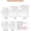 image:imageVEVOR Vacuum Storage Bags 15 Pack Space Saver Seal Bag3 Jumbo3 Large3 Medium3 Small3 Roll Compression Airtight Zipper Space Bags with Electric Pump for Cloth Bedding Blanket Pillow Travel20packHand pump