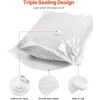 image:imageVEVOR Vacuum Storage Bags 15 Pack Space Saver Seal Bag3 Jumbo3 Large3 Medium3 Small3 Roll Compression Airtight Zipper Space Bags with Electric Pump for Cloth Bedding Blanket Pillow Travel20packHand pump