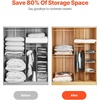 image:imageVEVOR Vacuum Storage Bags 15 Pack Space Saver Seal Bag3 Jumbo3 Large3 Medium3 Small3 Roll Compression Airtight Zipper Space Bags with Electric Pump for Cloth Bedding Blanket Pillow Travel20packHand pump