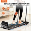 image:imageVEVOR Walking Pad with Handle Bar Under Desk Treadmill for Home Office 25HP Walking Jogging Running Machine Speed 6276MPH Folding Treadmill with Remote Control and LED DisplayOrange
