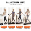 image:imageVEVOR Walking Pad with Handle Bar Under Desk Treadmill for Home Office 25HP Walking Jogging Running Machine Speed 6276MPH Folding Treadmill with Remote Control and LED DisplayOrange