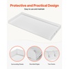 image:imageVEVOR Washer Dryer Countertop 54 x 27 Wooden Washer and Dryer Countertop WaterResistant Laundry Machine Topper Cover with AntiSlip Pads for Laundry Room Organization and Storage WhiteWhite