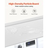 image:imageVEVOR Washer Dryer Countertop 54 x 27 Wooden Washer and Dryer Countertop WaterResistant Laundry Machine Topper Cover with AntiSlip Pads for Laundry Room Organization and Storage WhiteWhite